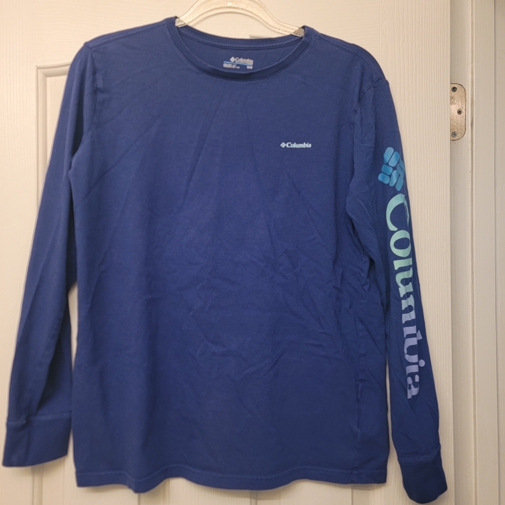 Columbia Men's Navy Long Sleeve Tee